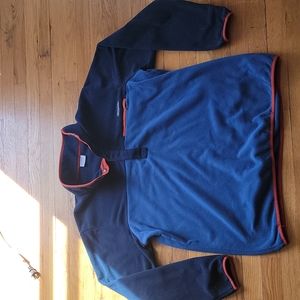 Columbia snap t pullover blue navy XL
